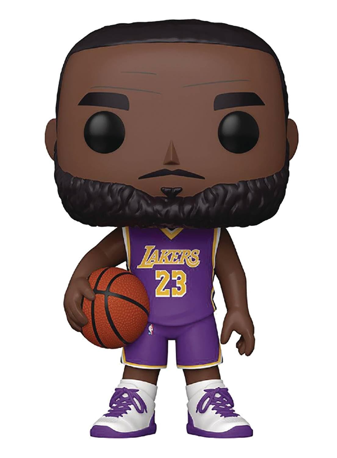 Funko POP! Lakers-10 NBA 10" LeBron James - (Purple Jersey) - Collectable Vinyl Figure - Gift Idea - Official Merchandise - Toys for Kids & Adults - Sports Fans - Model Figure for Collectors