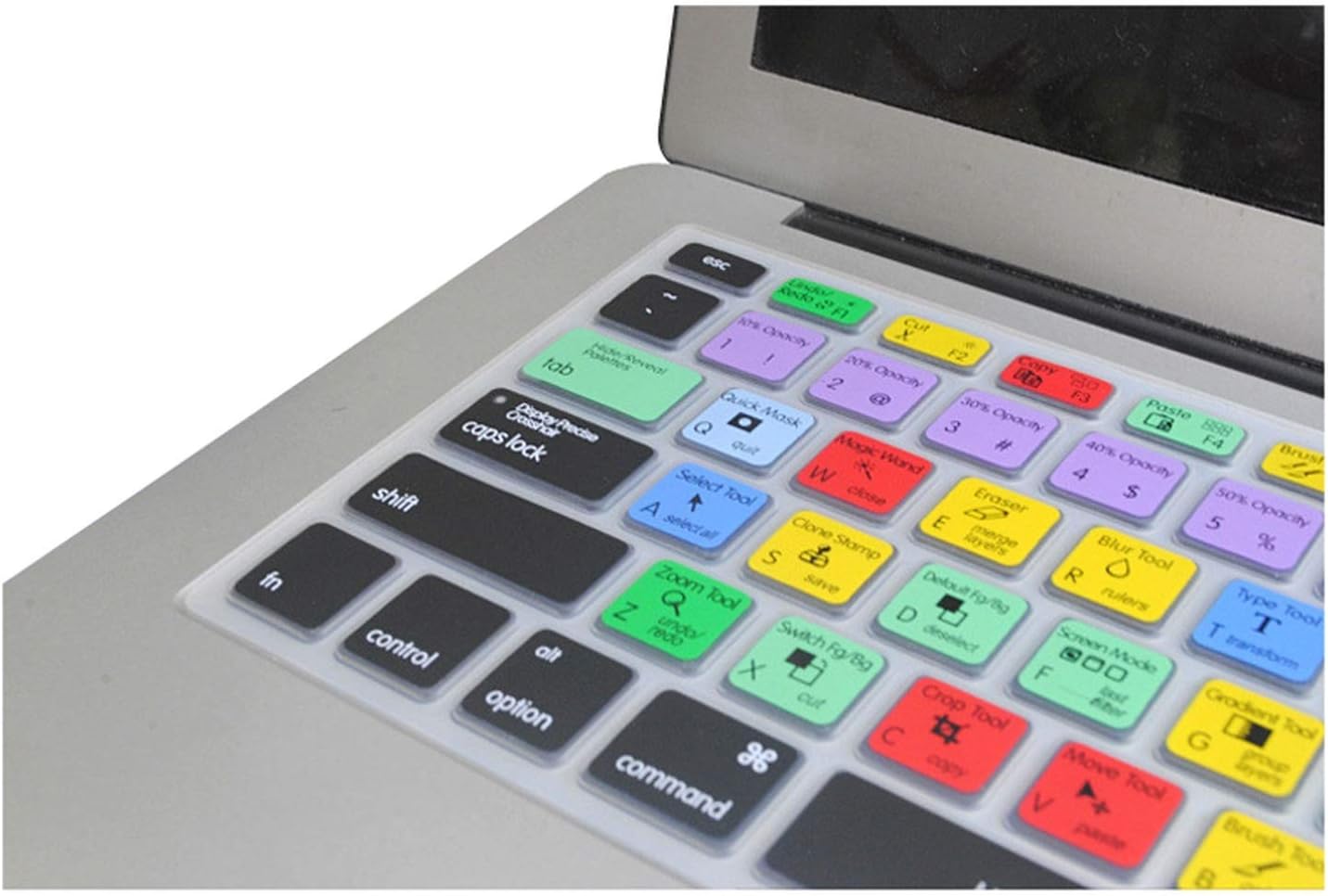 Compatible For Adobe Photoshop Illustrator Shortcut Keyboard Silicone Protection Cover Film Sticker Compatible For Macbook Pro Air 13 15 17 Protector Compatible For Photoshop Keyboards Mice Accessories Computer Accessories Peripherals Compatible For Adobe Photoshop Illustrator Shortcut Keyboard Silicone Protection Cover Film Sticker Compatible For Macbook Pro Air 13 15 17 Protector Compatible For Photoshop Keyboards Mice Accessories Computer Accessories Peripherals