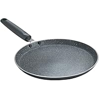 Prestige Omega Deluxe Granite Dosa Tawa, Black, 250 mm