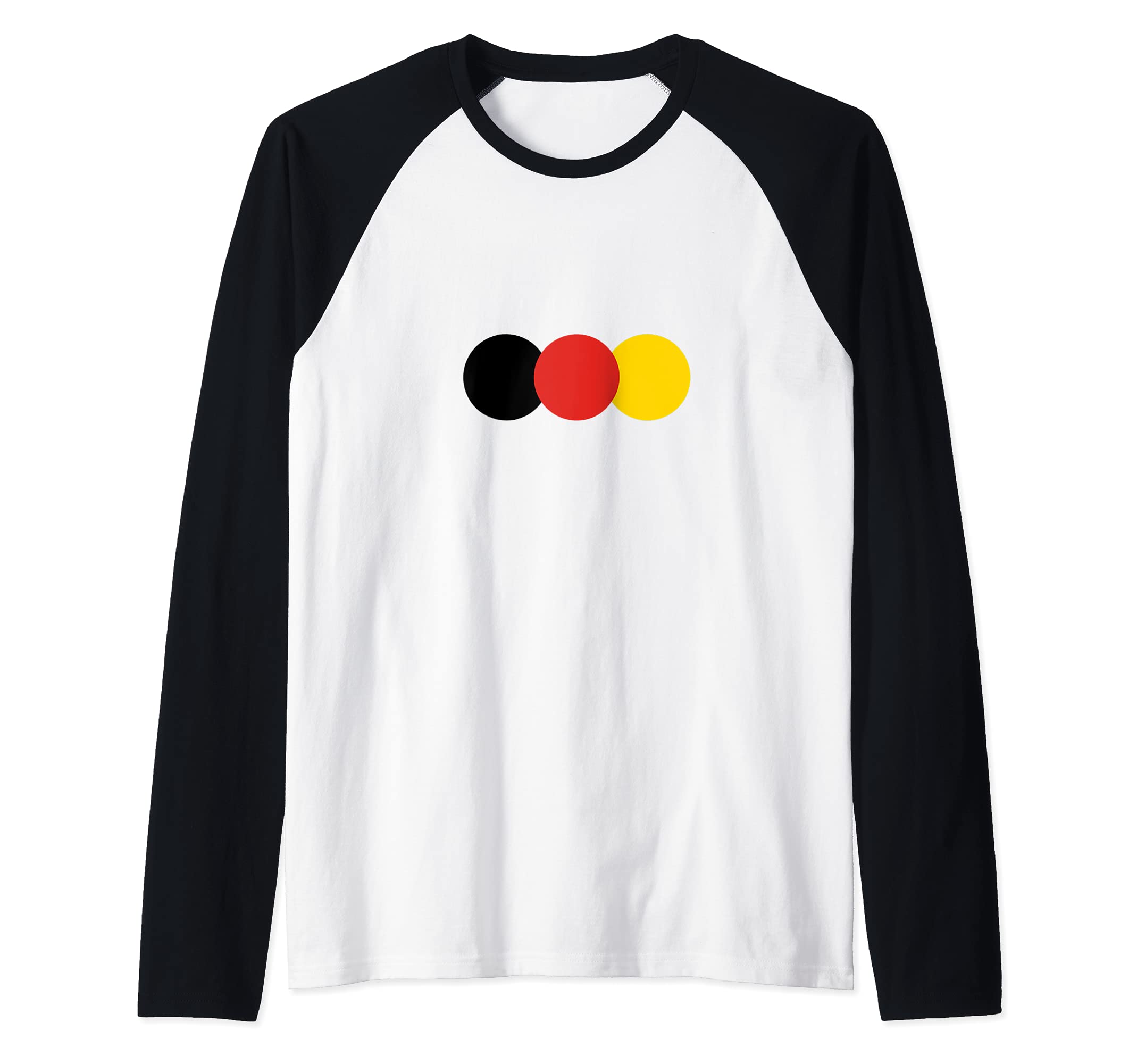 Flag Germany Raglan Baseball Tee