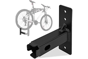 LOCKIETTA 1-1/4 inch Hitch Bike Rack Wall Mount, 1.25 inch Bicycle Cargo Rack Hanging Garage Organizer, Heavy Duty Trailer Hitch Receiver Storage, Secure & Sturdy, Easy to Load up to 200Lbs
