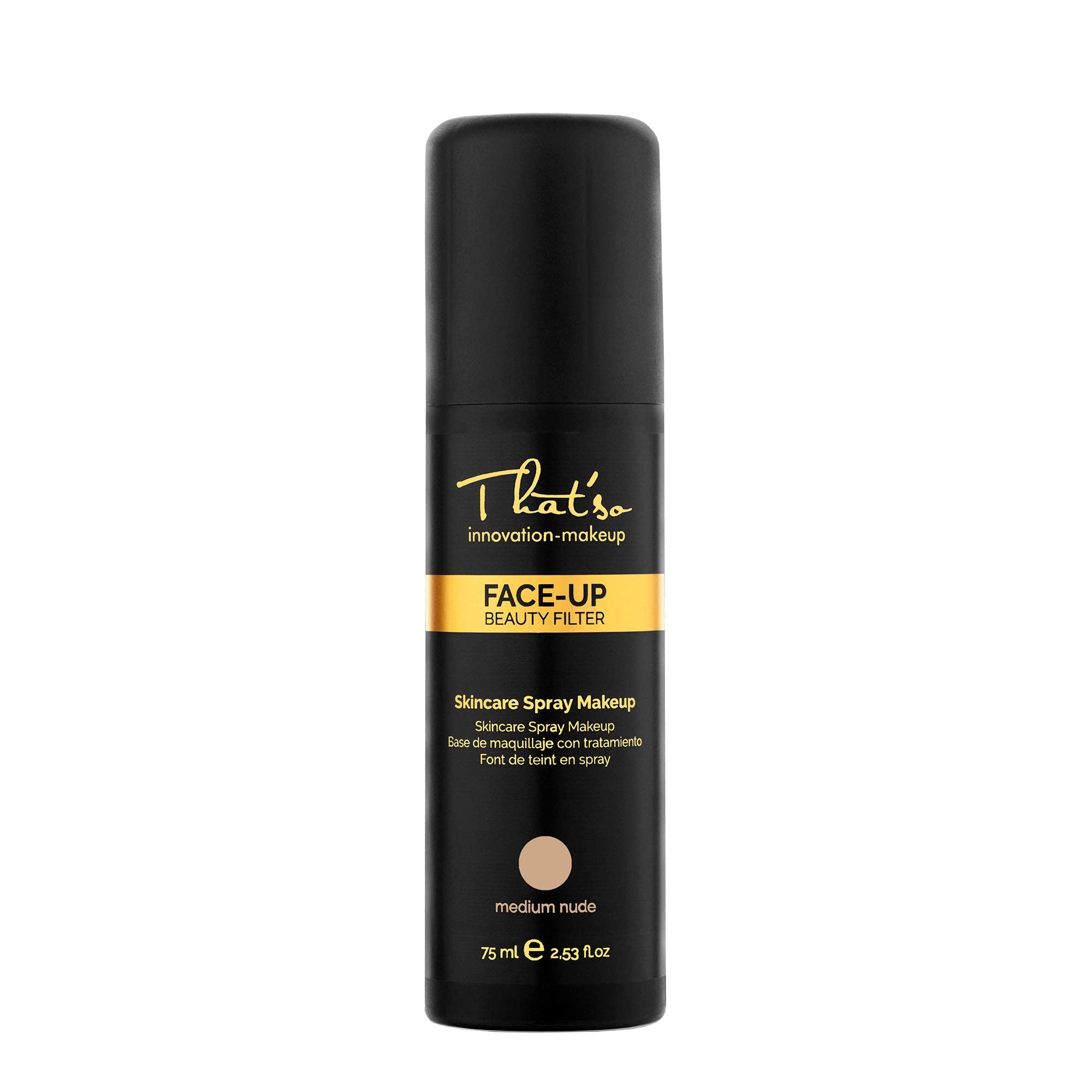 That'so Face Up Soft Focus Foundation Medium Nude - 75ml