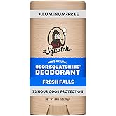 Dr. Squatch Natural Men’s Deodorant – Aluminum Free Natural Deodorant Men with Charcoal & Postbiotics for 72-Hour Odor Protection – Coconut Castaway, 2.65oz Stick