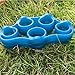 Finger Stretcher Hand Resistance Band 6 Pieces (2 light blue, 2 blue, 2 navy) for Finger exercise, Progressive Hand Therapy, Strengthen Fingers, Helps Relieve Joint Pain … (6pcs Blue)