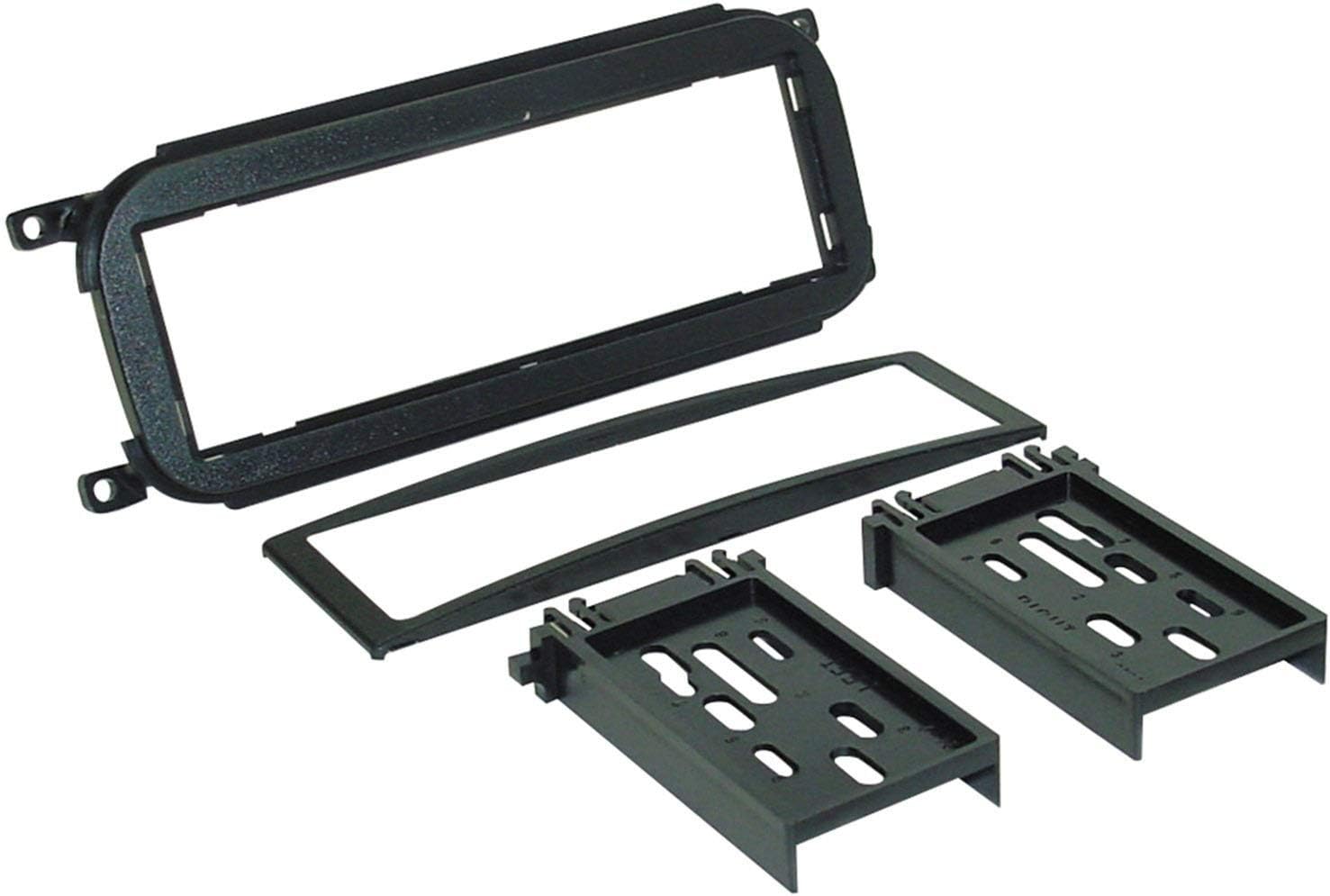 Scosche CR1277B Single DIN Installation Kit for Select 1998-2004 Chrysler/Dodge/Jeep Vehicles: Car Electronics