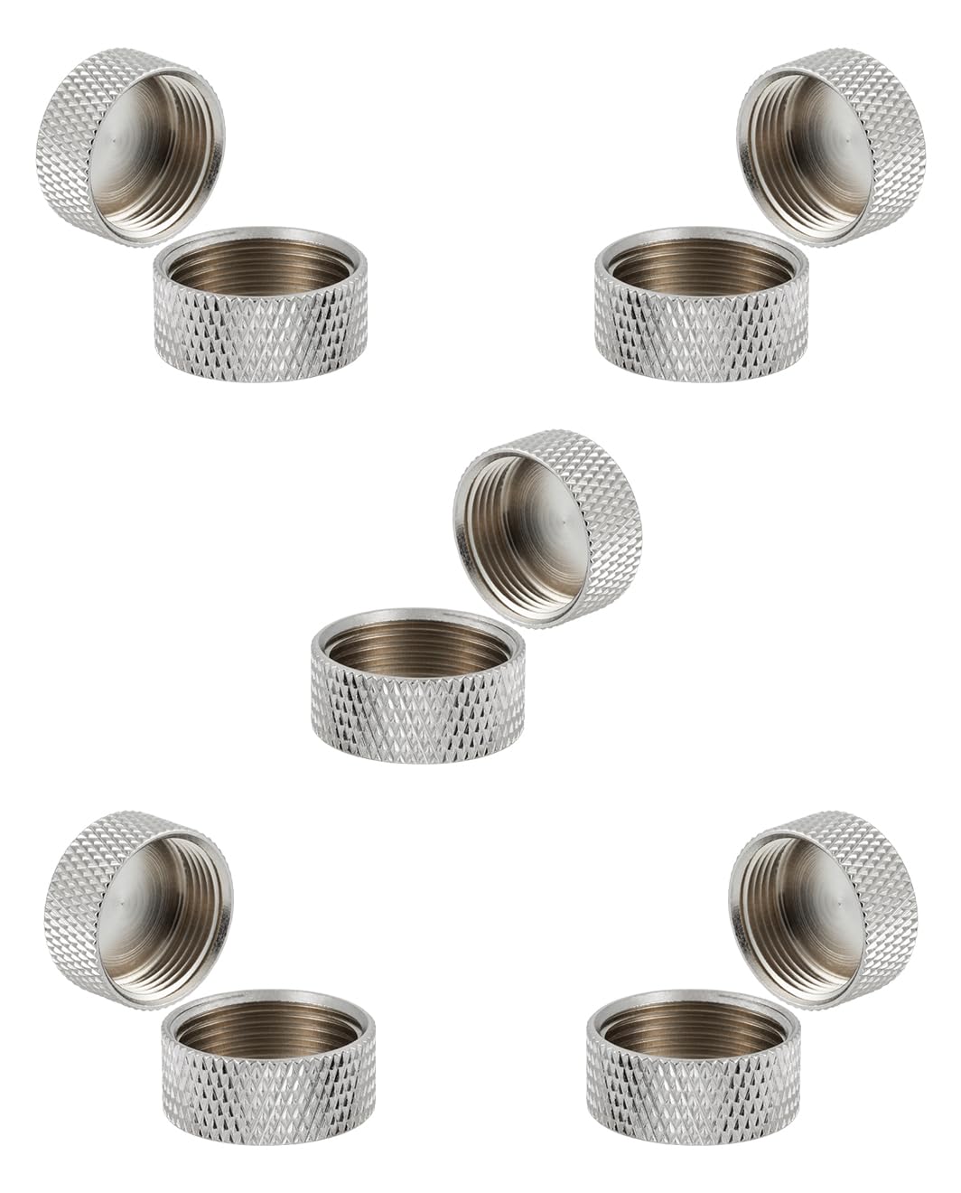 Vecys 10 PCS UHF Dust Cap Waterproof Dust Cap Protection Cover Protector for N Female Connector UHF Female SO239 Connector