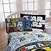 Star Wars Classic ‘Grid 2’ Black/White/Blue 20” x 30” Pillowcase