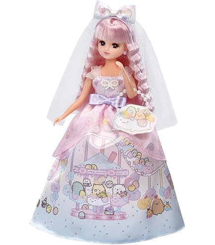 Amazon.com: 144 Licca-chan Ropa, Muñeca, Vestir, Kimono, Yukata