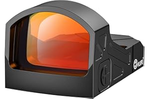 CVLIFE WolfCloak X01 Motion Awake Red Dot Sight for RMR Footprint, 3 MOA Red Dot Open Reflex Sight, 1x24mm Lens Optics Scope for Full-Sized Pistols, Adapter for MOS & 21mm Picatinny Base