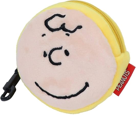 Amazon スヌーピー ミニポーチ ラウンド ぬいぐるみポーチ チャーリーブラウン ピーナッツ ぬいぐるみ おもちゃ