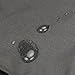 Black Crystal Ski Snow Gaiters Hiking Waterproof Breathable Nylon Men's Black Size Large