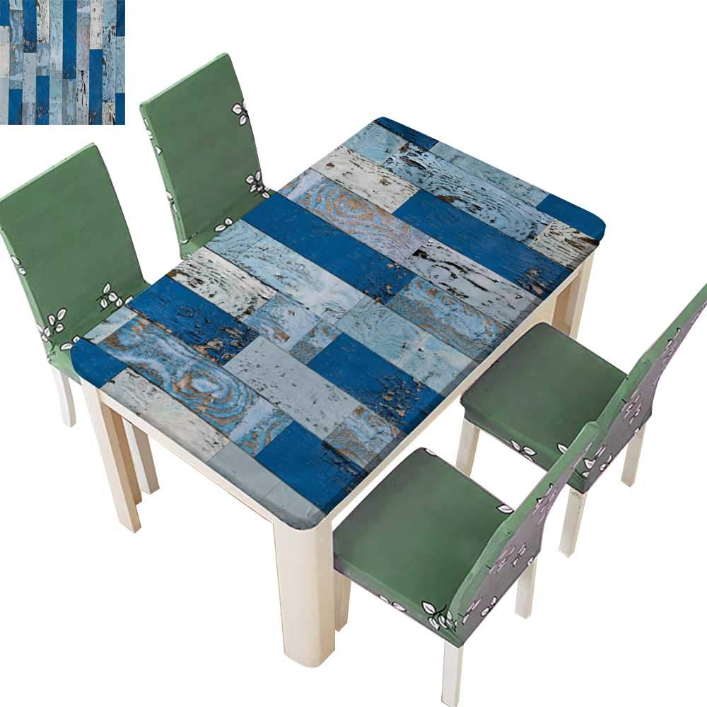 Amazon Com Solid Tablecloth Old Rough Wooden Planks With