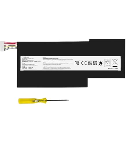 Amazon.com: Hubei BTY-M6J BTY-U6J Laptop Battery Replacement for