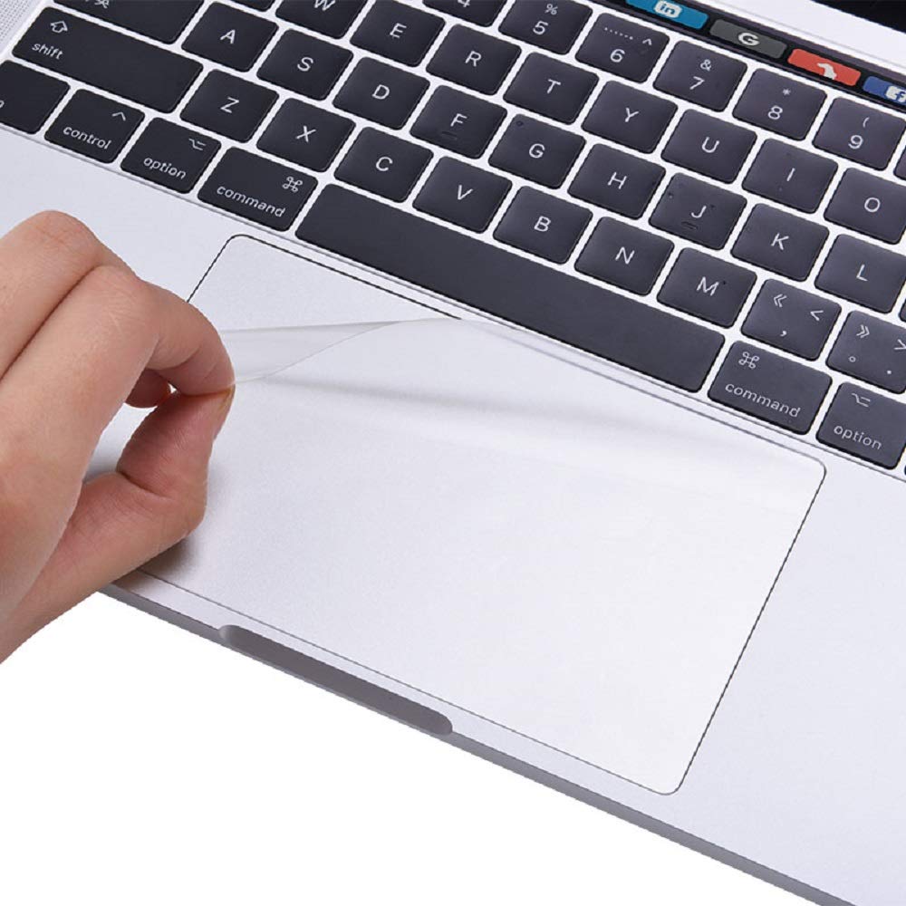 Se7enlineCompatible with MacBook Pro 13" 2024/2023/2022/2021/2020 Trackpad Protector [2 Pack] Touch Pad Cover Unti-Scratch Unti-Water for MacBook Pro 13 M1/M2 A2338/A2251/A2289, Clear/Transparent