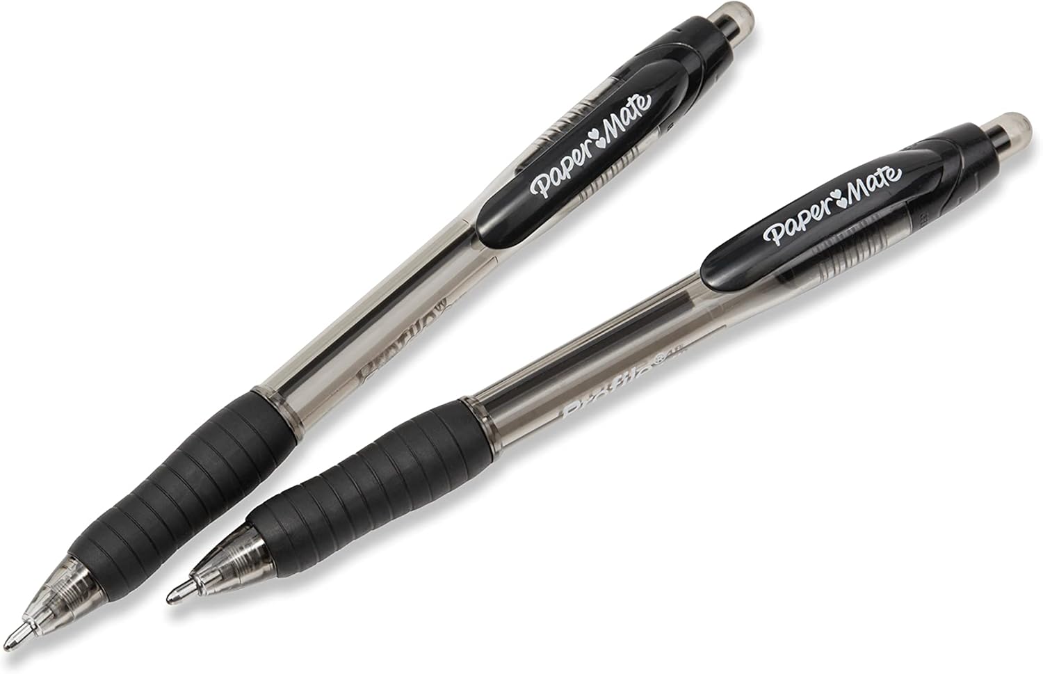 Paper Mate 89465 Profile Retractable Ballpoint Pens, Bold (1.4mm), Black, 12 Count (Package May Vary) : Rollerball Pens : Office Products
