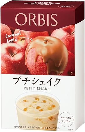 Amazon オルビス Orbis プチシェイク キャラメルアップル 100g 7食分 ダイエットシェイク オルビス Orbis ダイエットシェイク