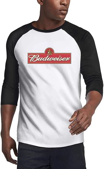 budweiser baseball tee