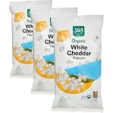 365 by Whole Foods Market, Organic White Cheddar Popcorn, 4 Ounce (Pack of 3)