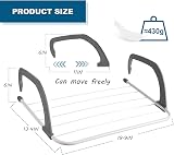 Rainberg 5 Bar Radiator Clothes Airer Rack, Foldable Adjustable Arms view 6