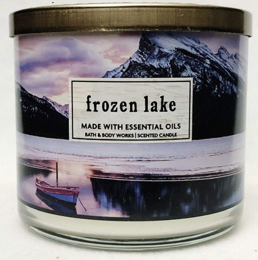 Home & Garden 1 Bath Body Works FROZEN LAKE ICELAND Large 3Wick