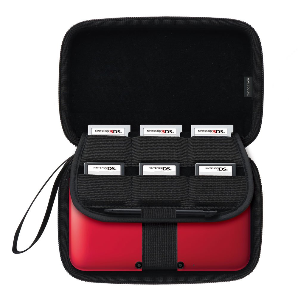Amazon Com Hori Nintendo 3ds Xl Hard Pouch Black Video Games
