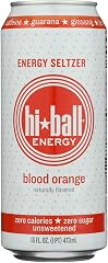 Hiball Energy Blood Orange Energy Seltzer, 16 FZ