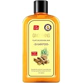 Ginaday Instant Ginger Hair Regrowth Shampoo, Ginger Anti-Fall Shampoo, Ginger Shampoo for Hair Growth, Ginger Hair Care Shampoo, Ginger Anti-Hair Loss Hair Shampoo (yellow 280ML)