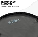 Osprey Wetsuit Changing Mat Waterproof Beach Travel Bag Folding Mat Black view 6