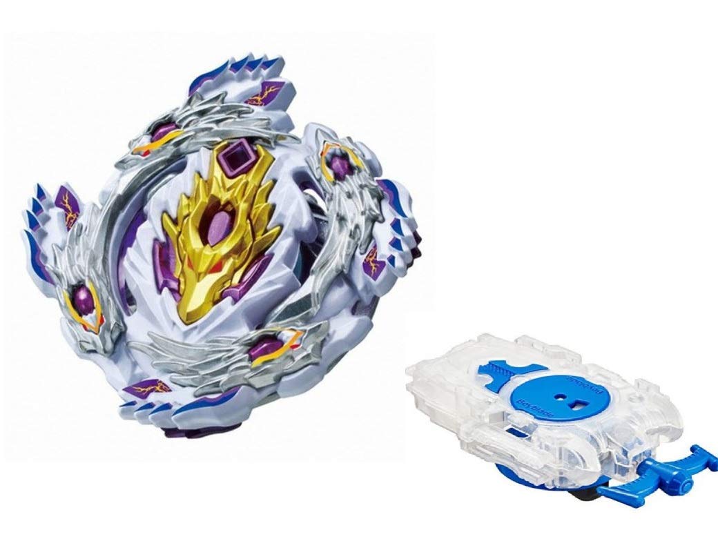 B-110 Starter Bloody Longinus .13.JI Stater Set with B-99 Bey String Launcher Left Spin High Performance Battling Top