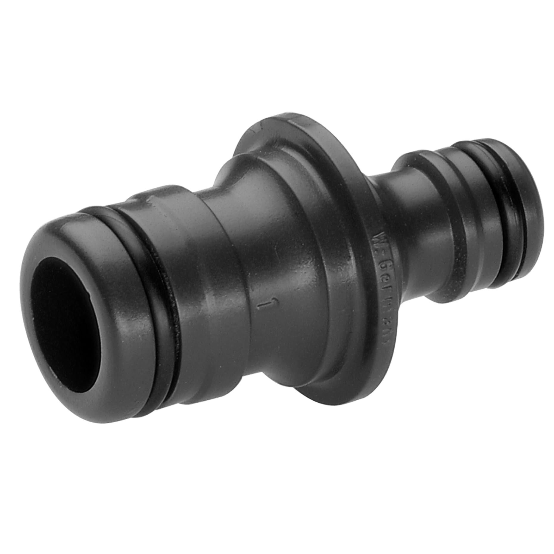 GARDENA Profi System Reducing Coupling: Coupling for connecting the Profi System with the Original GARDENA system, for hoses/pumps (2830-20),Black,30x20x20 cm