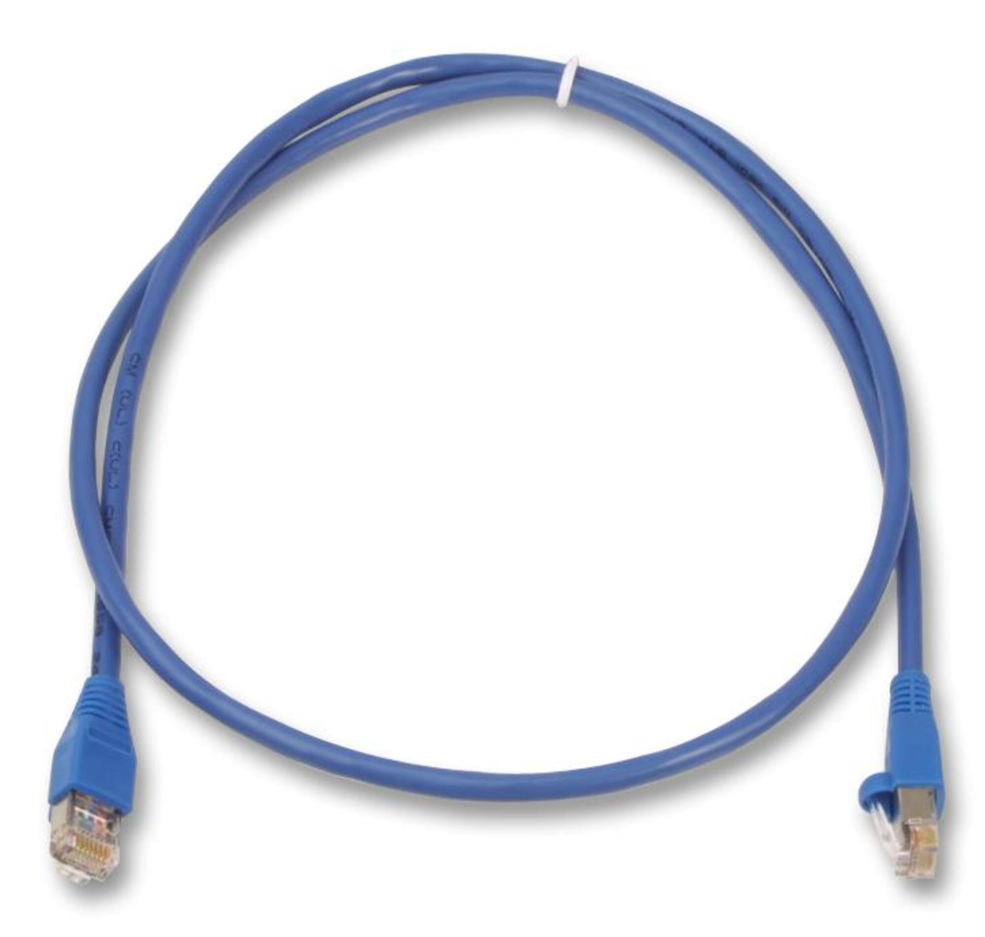 Videk Enhanced 0.5 metres Cat5e UTP Patch Cable - Blue