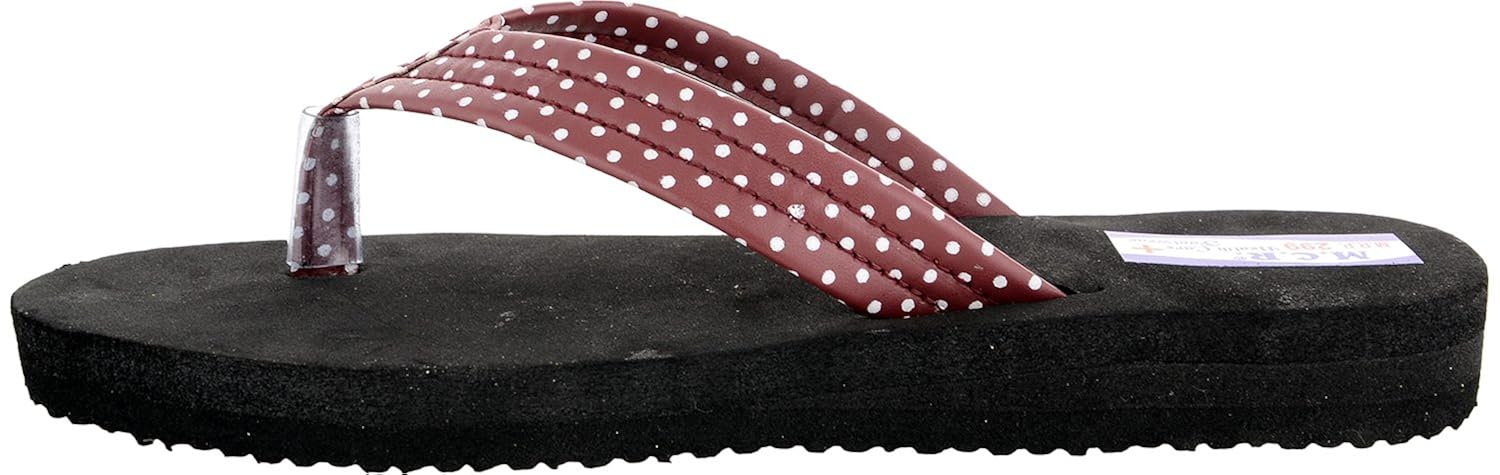 mcr healthcare footwear women's synthetic, rubber sandals (multicolour)