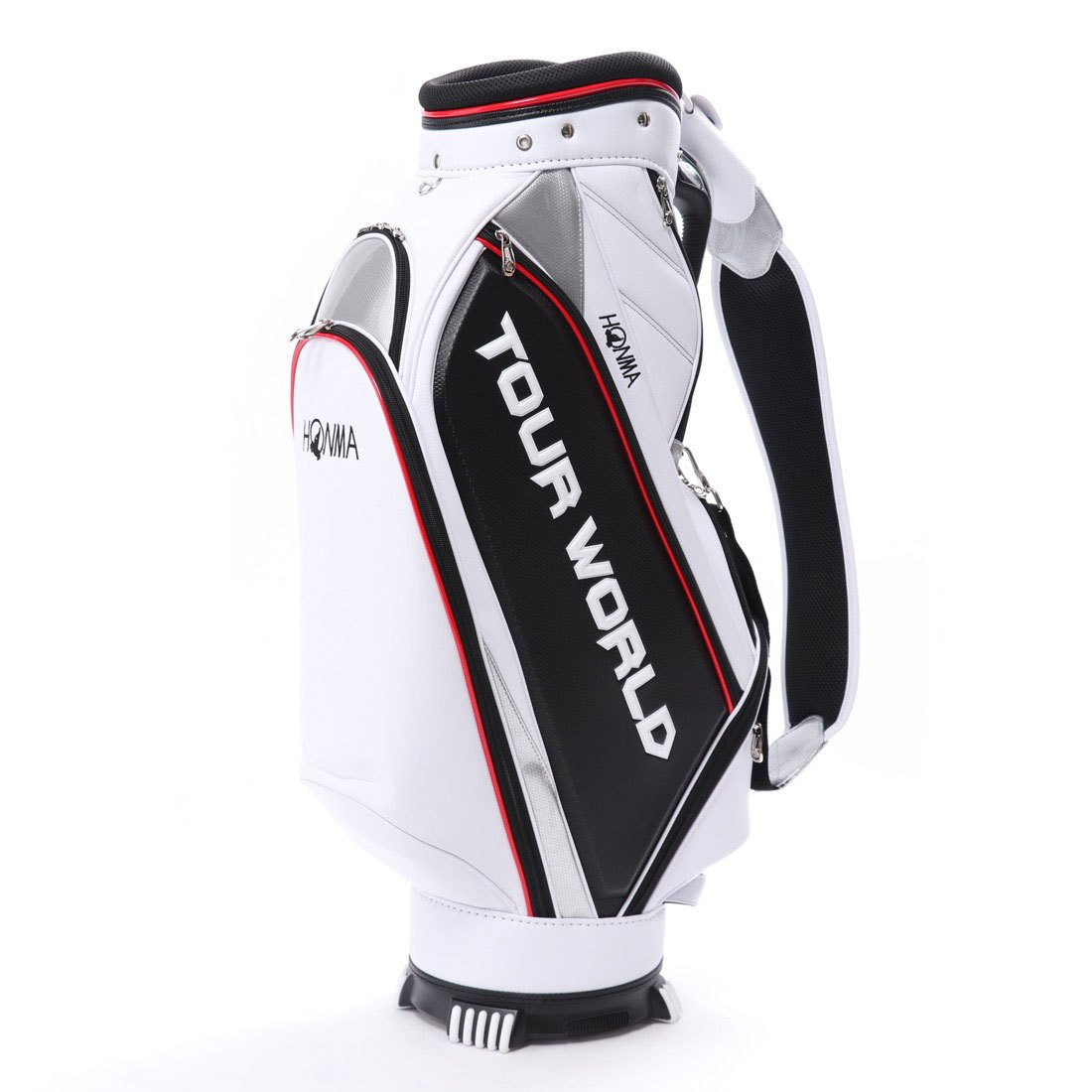 Honma Golf Japan Cb1807 Men'S Tour World Caddy Bag (White) 2018 Model