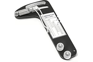 Luqeeg Sailboat Rigging Tension Gauge, Marine Grade Aluminum Alloy 800lbs High Precision Handsfree Design with Analog Scale f