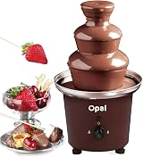 Opal Extra Large 900ml Stainless Steel Chocolate Fountain OC F11 3-Tier view 4