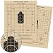 Rite In The Rain Weatherproof 25 Meter Target, 8 1/2" x 11", Tan, M16A2 / M16A4 Front, M4 Carbine Back, 100 Sheet Pack (No. 9125) primary