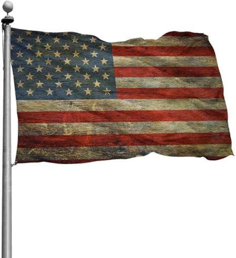 Decoraciones de bandera Moda para niños Americana Rojo Blanco Azul