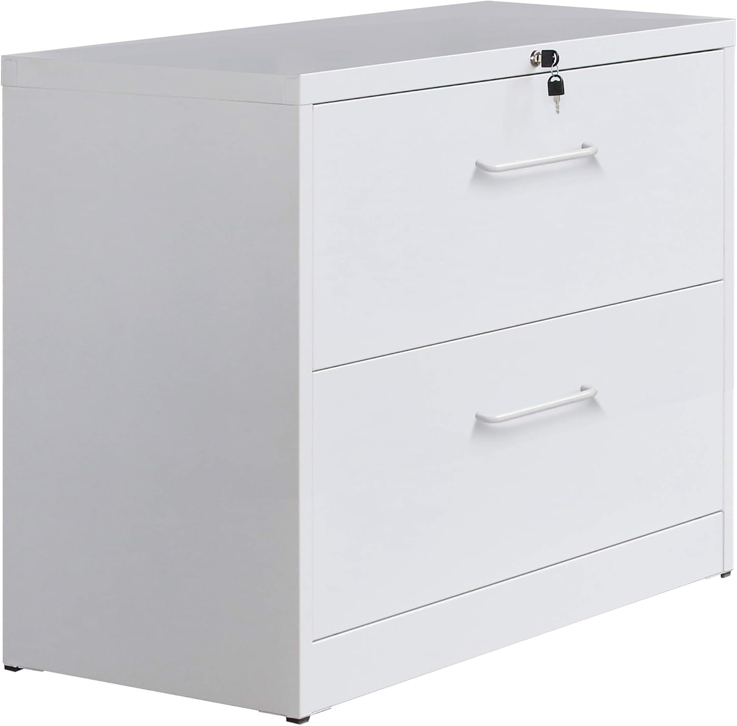 Amazon Com Modernluxe File Cabinet Home Office Lockable Heavy