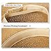 Womens Floppy Summer Sun Beach Straw Hats UPF Packable Bucket Cloche Hat 56-59cm Beige
