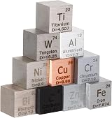PATIKIL Bismuth Cube 10mm High Density Element Cube for Lab and Class view 5
