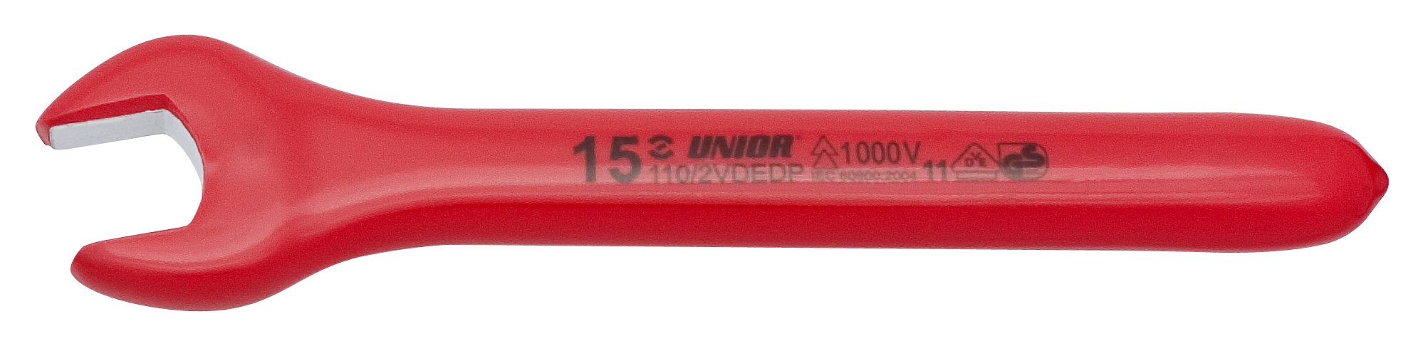 Unior 110/2VDEDP Open-Ended Spanner Single Sided Protective Insulated 14 mm