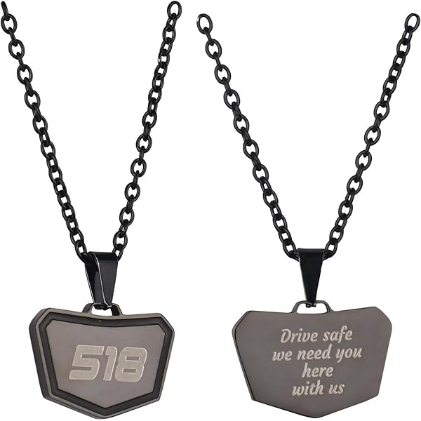 Amazon.com: Motocross Number Necklace - Pendant for Dirt Bike and