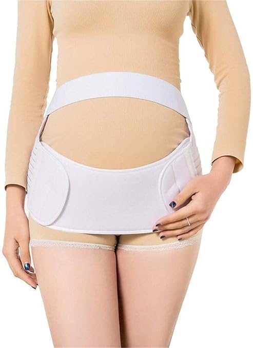 Amazon Co Jp サポートベルトベルト妊娠 通気性の弾力性 産後や産後recoery後 特に出産後のおなかのために 22妊娠中の出産 前の女性の隠れ家 サポート産後のボディケアの骨盤腹部 Color B White Size M ホーム キッチン