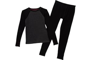 CUDDL DUDS Boys Comfortech Stretch Poly 2 pc. Long Sleeve Crew & Pant Set