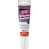 Rutland Black High Temp Silicone Sealant RTV Gasket Maker - Heat Resistant Glue &amp; Black RTV Silicone Sealant Adhesive, Gasket Sealer 500F