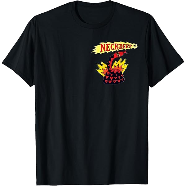 Amazon.com: Neck Deep Generic Pop Punk T-Shirt : Clothing