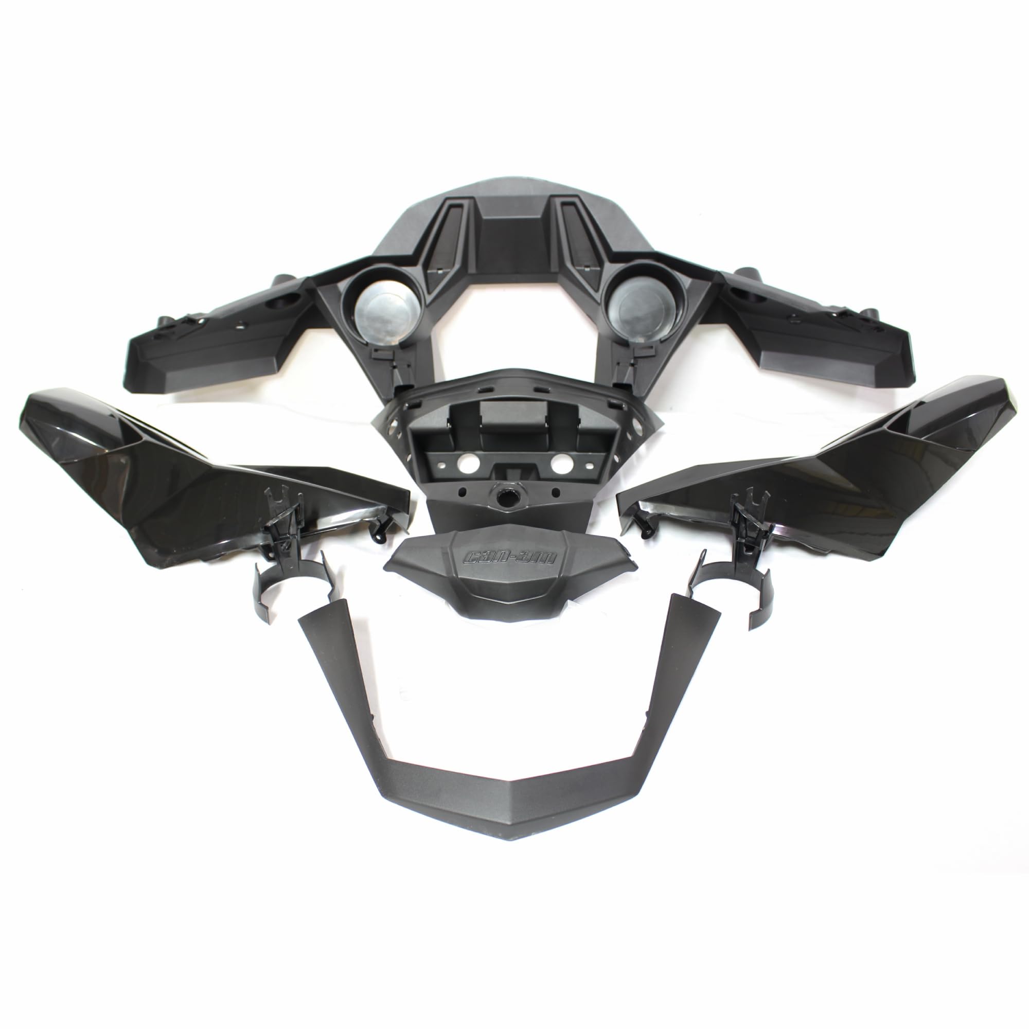 Can-Am Outlander Deluxe Fairing Black 715001232 | OEM Wind Protection & Style