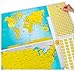 Scratch Off World and US Travel Tracker Map Set - See The World, Make Memories And Track Places You Visit!