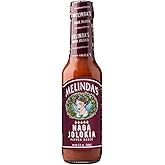 Melinda’s Naga Jolokia Pepper Hot Sauce - Gourmet Naga Jolokia Hot Sauce Perfect for Adding Serious Fire to Any Meal - Fruity & Blazing, Extra Hot - Gluten-Free, Keto, Vegan, Non-GMO - 5oz