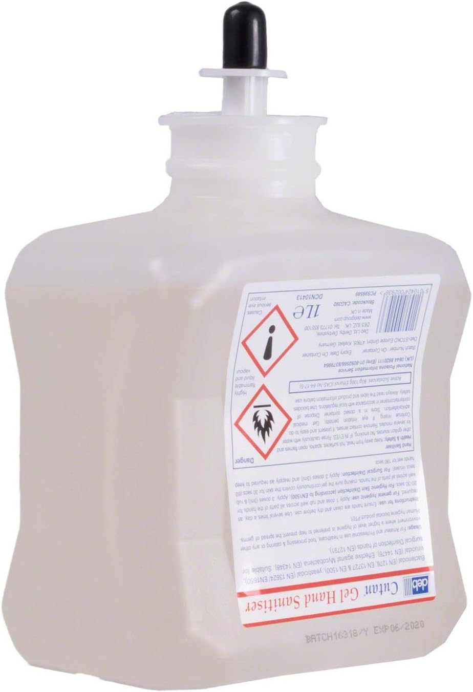 Deb Cutan Gel Hand Sanitiser, 1 Litre Cartridge
